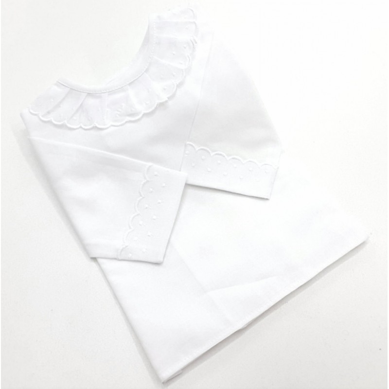 Camisitas batista con plumeti