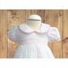 Vestido smock hecho a mano