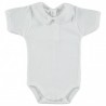Body polo cuello piqué