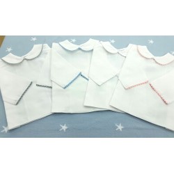 Camisita con cuello bebe y piconela