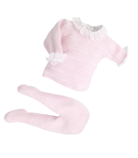 Conjunto hilo | Maravilloso conjunto de dos piezas jubón y polaina ...