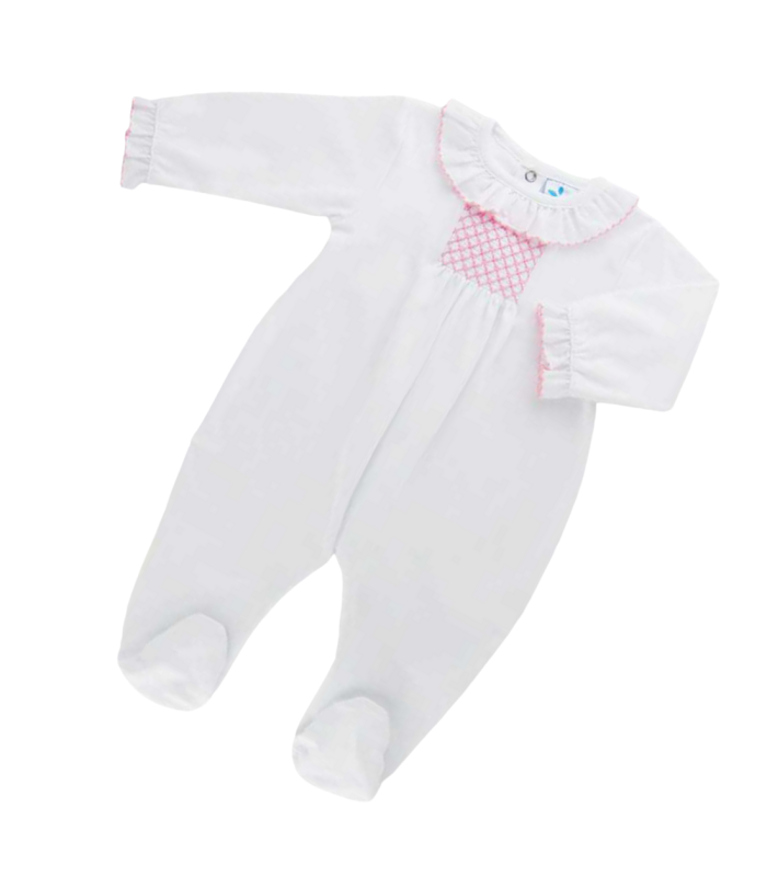 Pelele pijama smock | Pelele pijama, 100 % algodón finito, ideal pa...