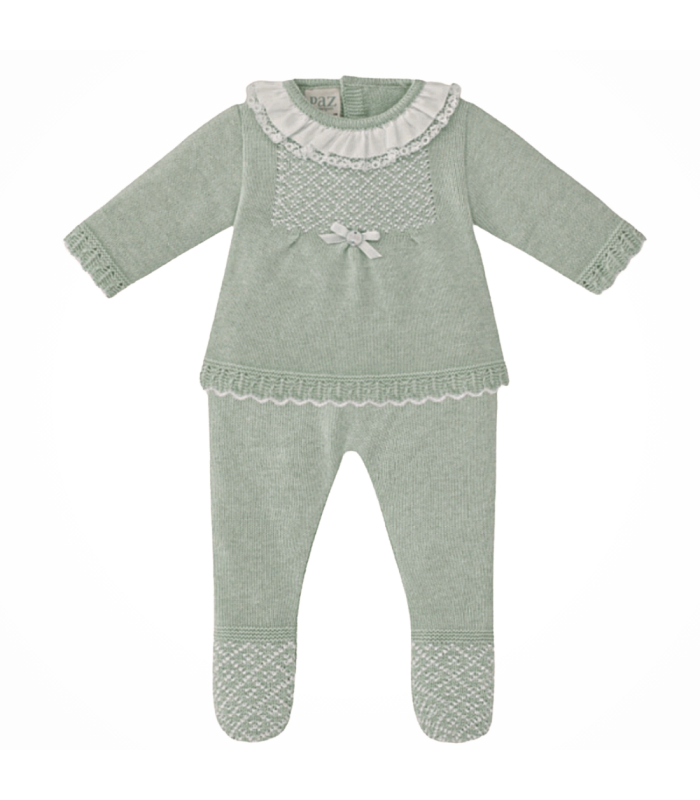 Conjunto Paz Rodriguez mod.49 | Conjunto bebé en puntoConfeccionado...