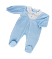Pijama tundosado Diego | Pijama bebé entero en tundosado (terciopel...