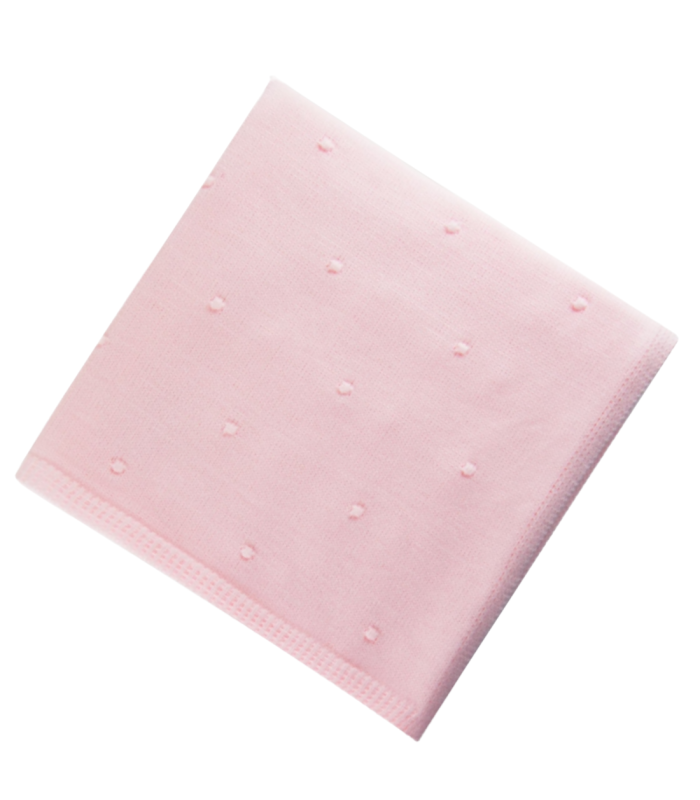 Toquilla bolitas rosa | Toquilla lana con bolitas todas en el mismo...
