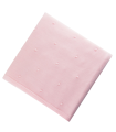 Toquilla bolitas rosa