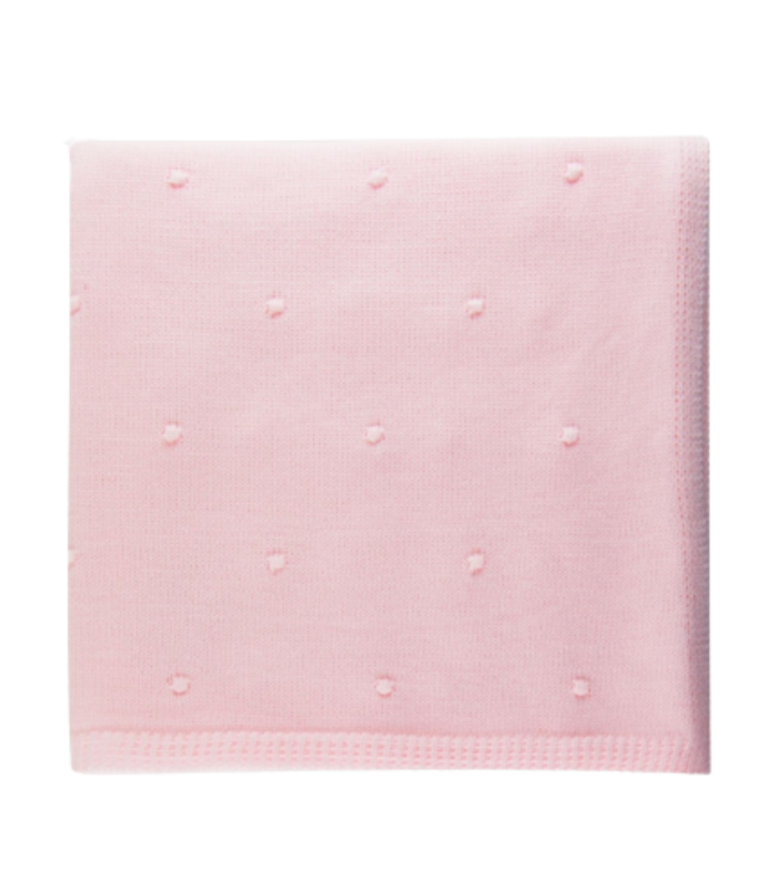 Toquilla bolitas rosa
