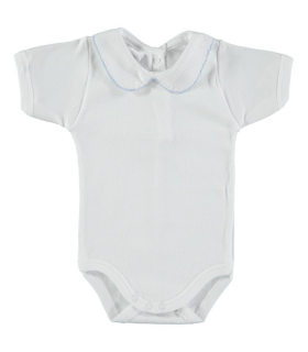 Body polo cuello piqué