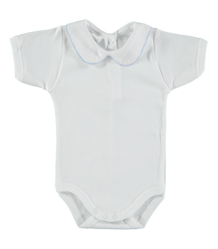 Body polo cuello piqué