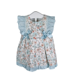 Vestido Flores y Lacitos de Juliana
