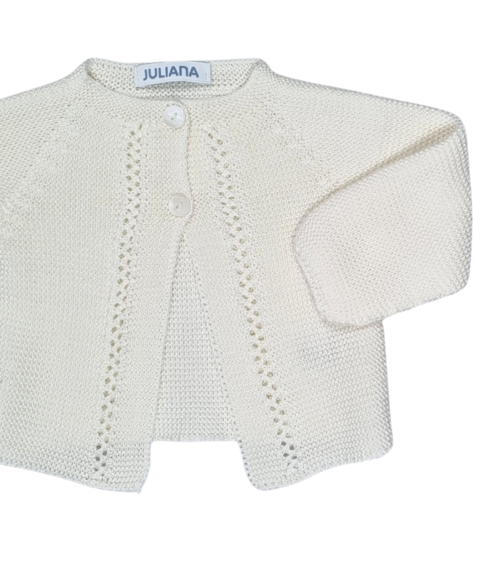 Chaqueta Larga Calados de Juliana