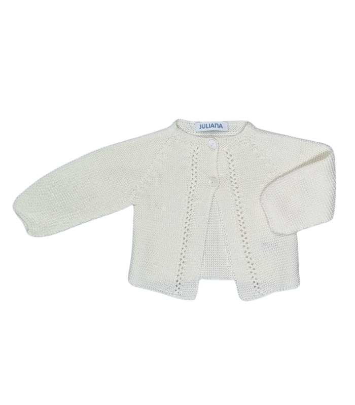 Chaqueta Larga Calados de Juliana | Una encantadora chaquetita larg...