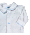 Pijama estrellitas azul invierno | Pijama entero tundosado ( tercio...