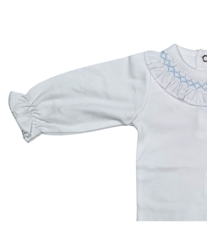 Body cuello smock | Precioso body con el cuellecito en punto smock ...