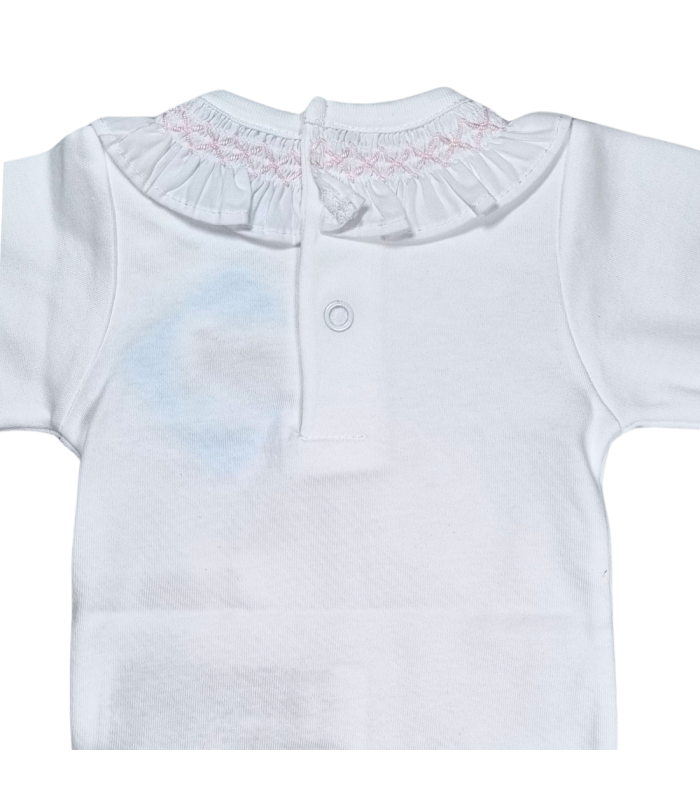 Body cuello smock | Precioso body con el cuellecito en punto smock ...