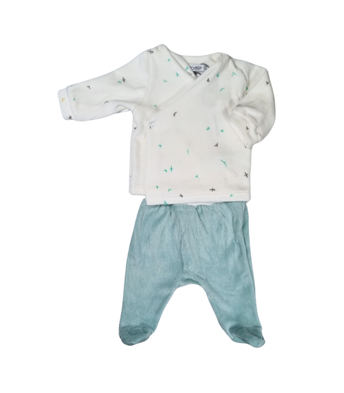 Conjunto Pajaritos de Piruleta | Conjunto de 2 piezas para bebé de ...