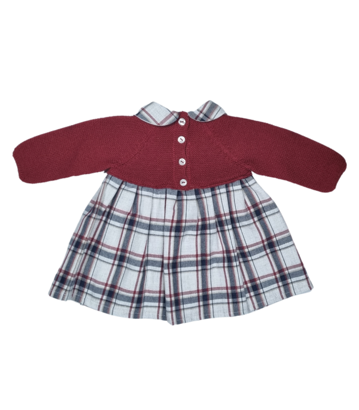 Vestido Punto Rioja de Juliana | Vestido para bebé con la parte de ...
