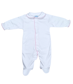 Pelele Pijama Abierto Rosa | Pelele pijama para bebé de 100% algodó...