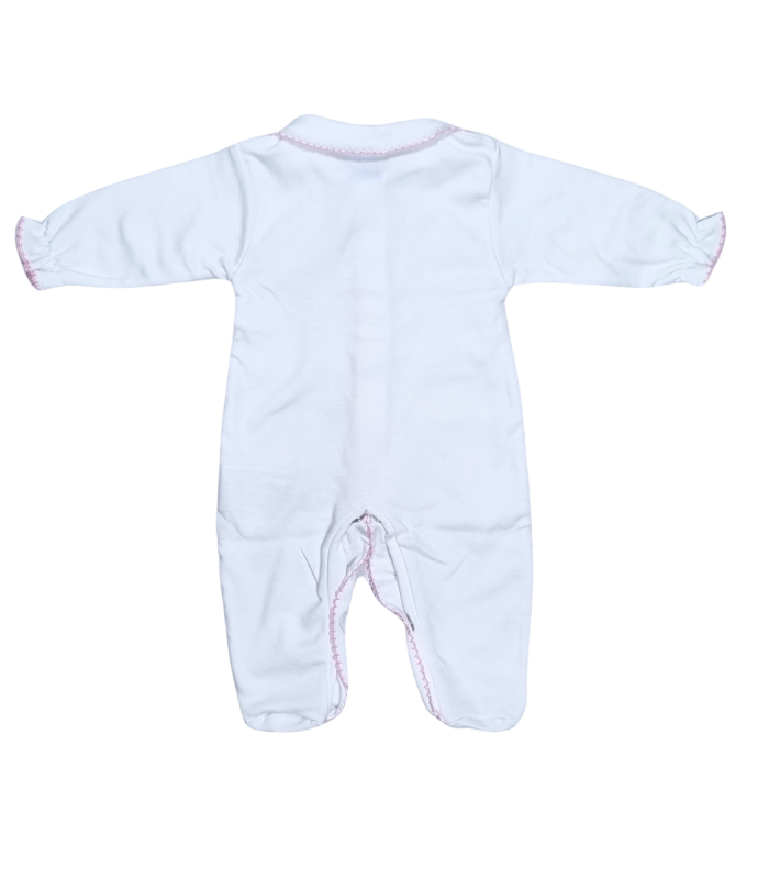 Pelele Pijama Abierto Rosa