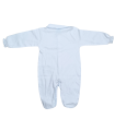 Pelele Pijama Abierto Azul | Pelele pijama para bebé de 100% algodó...